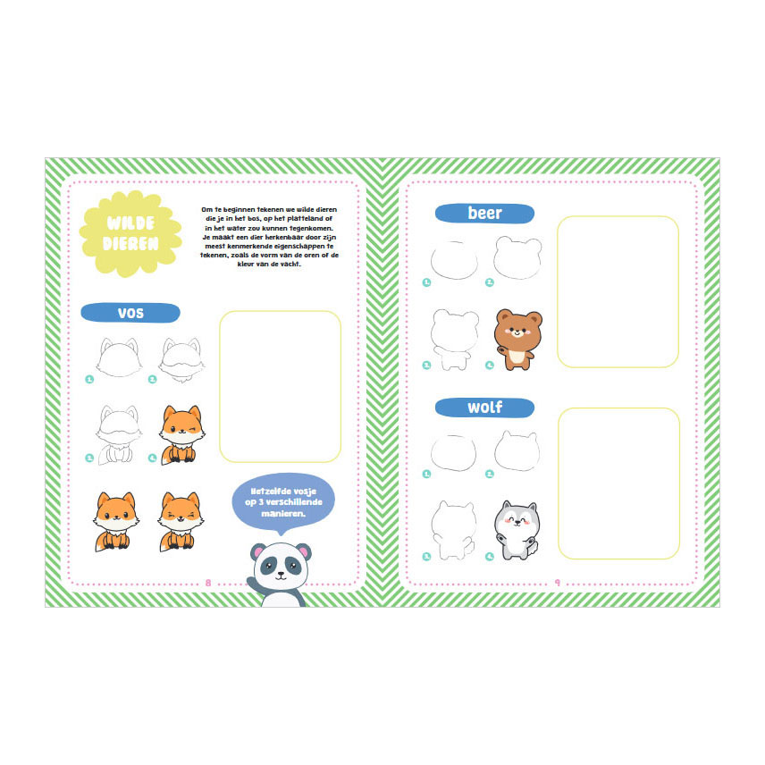 Kawaii Tekenen - Dieren