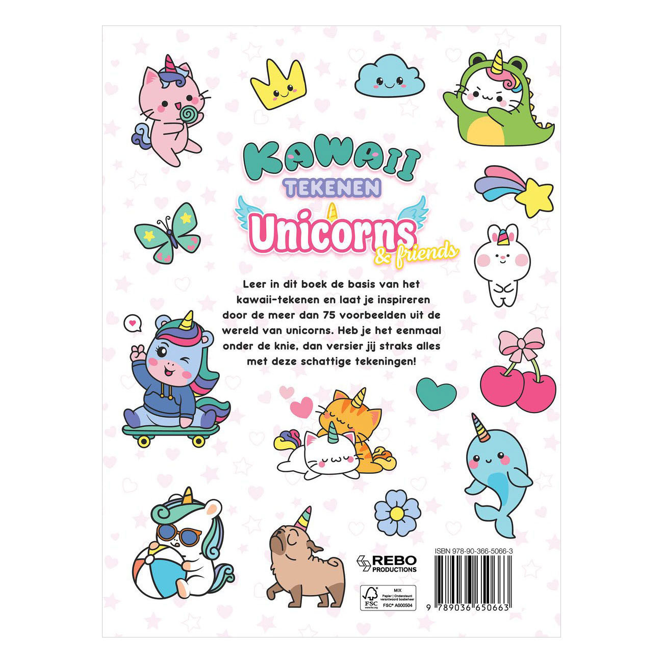 Kawaii Tekenen - Unicorns & Friends
