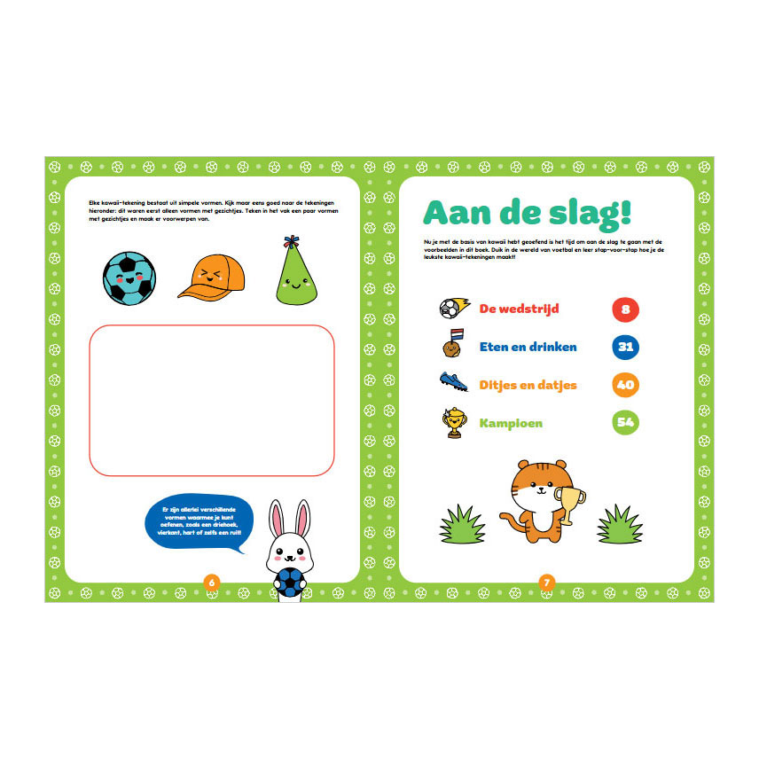 Kawaii Tekenen - Voetbal