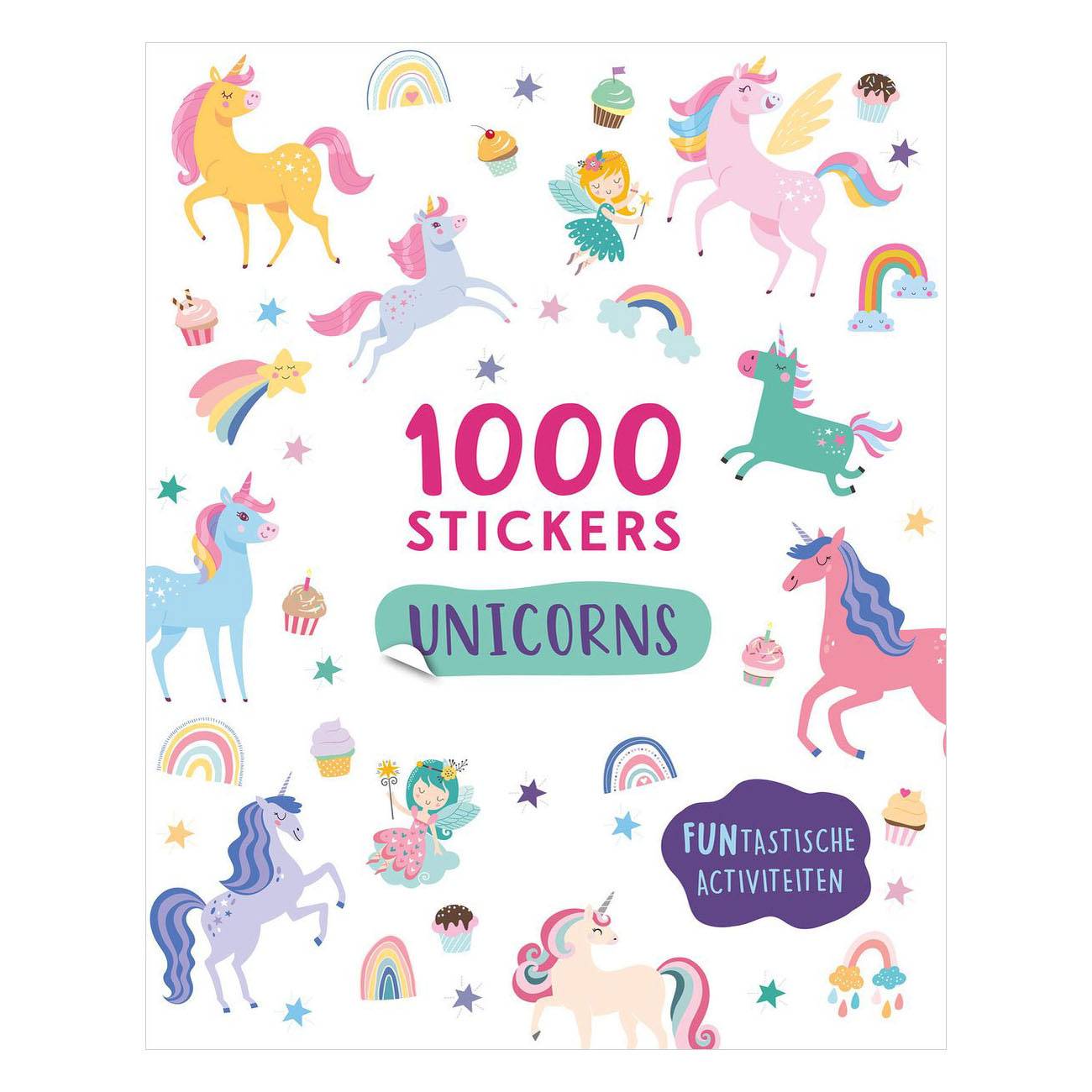 Doeboek Unicorns - 1000 Stickers
