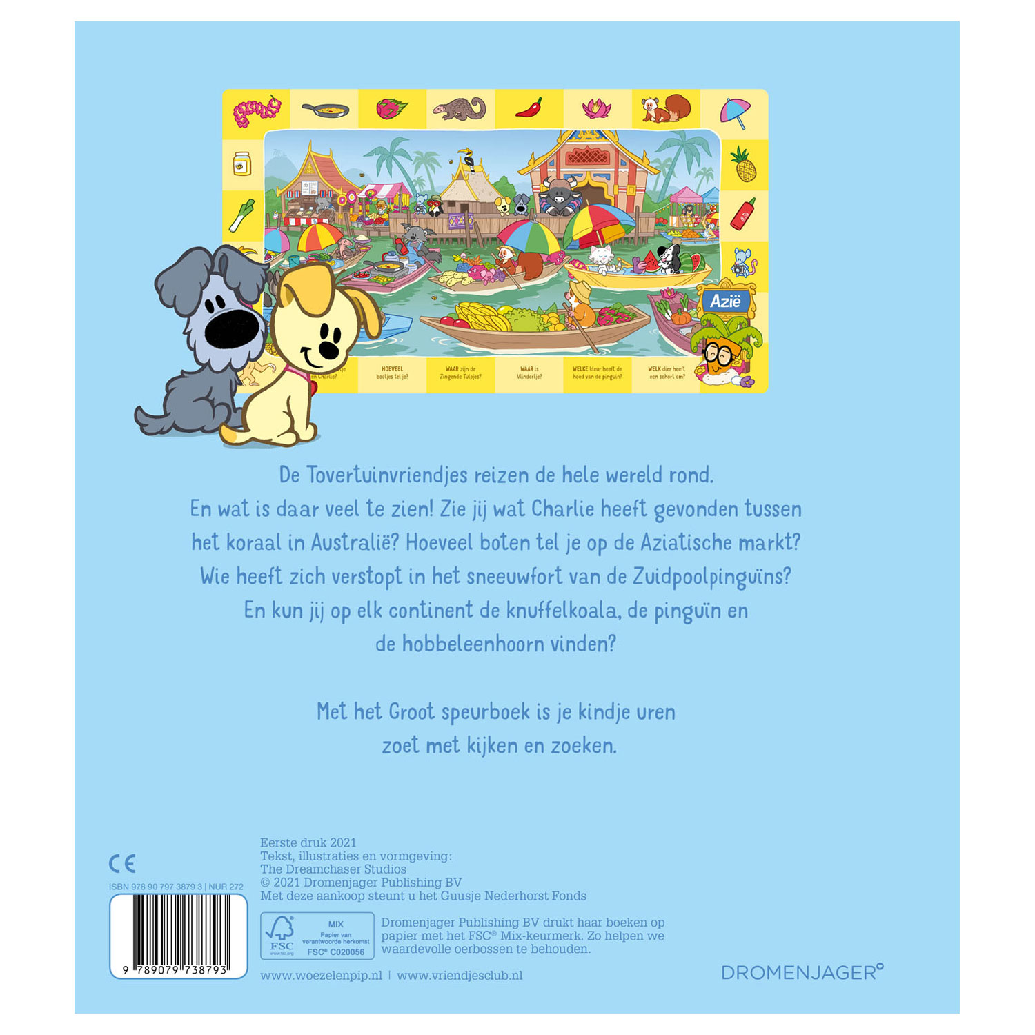 Zelfgenoegzaamheid Compliment zoon Woezel &amp; Pip Kartonboek - Groot Speurboek online kopen | Lobbes  Speelgoed