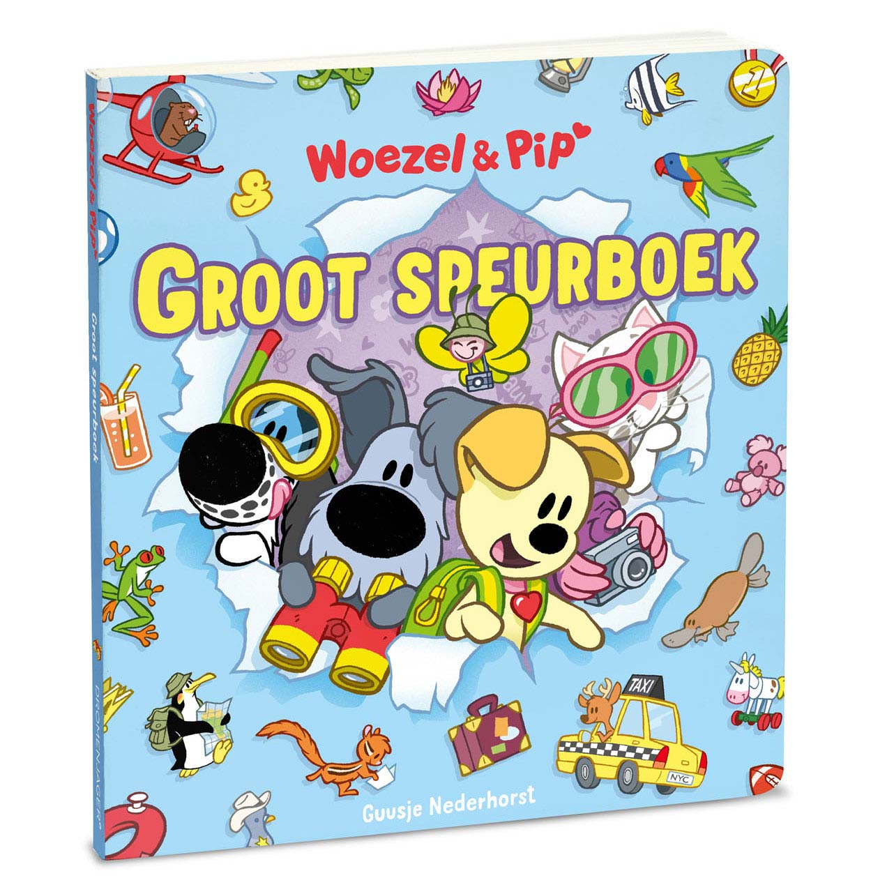 Zelfgenoegzaamheid Compliment zoon Woezel &amp; Pip Kartonboek - Groot Speurboek online kopen | Lobbes  Speelgoed