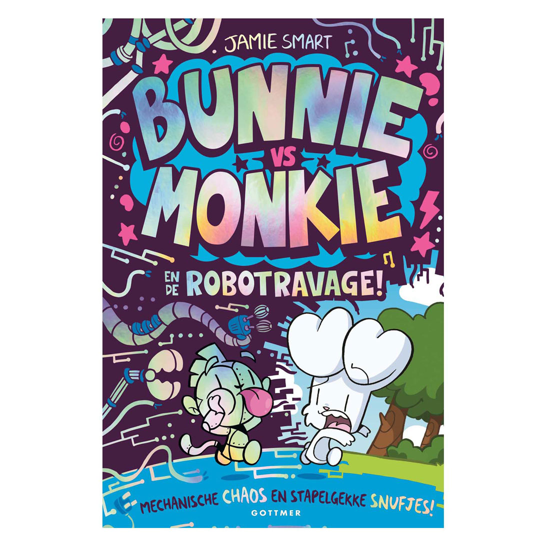 Bunnie vs. Monkie und das Roboter-Chaos