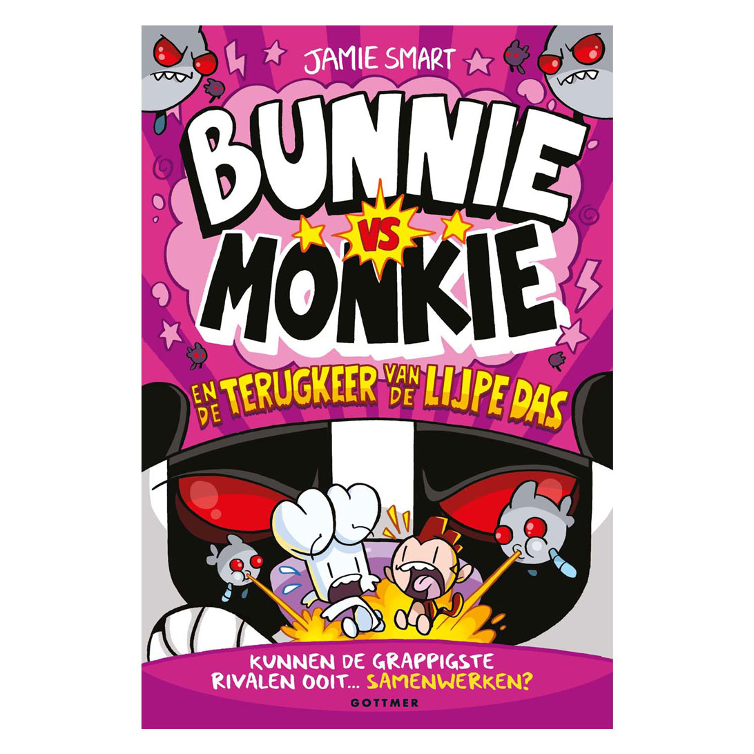 Bunnie contre Monkie et le retour du blaireau fou