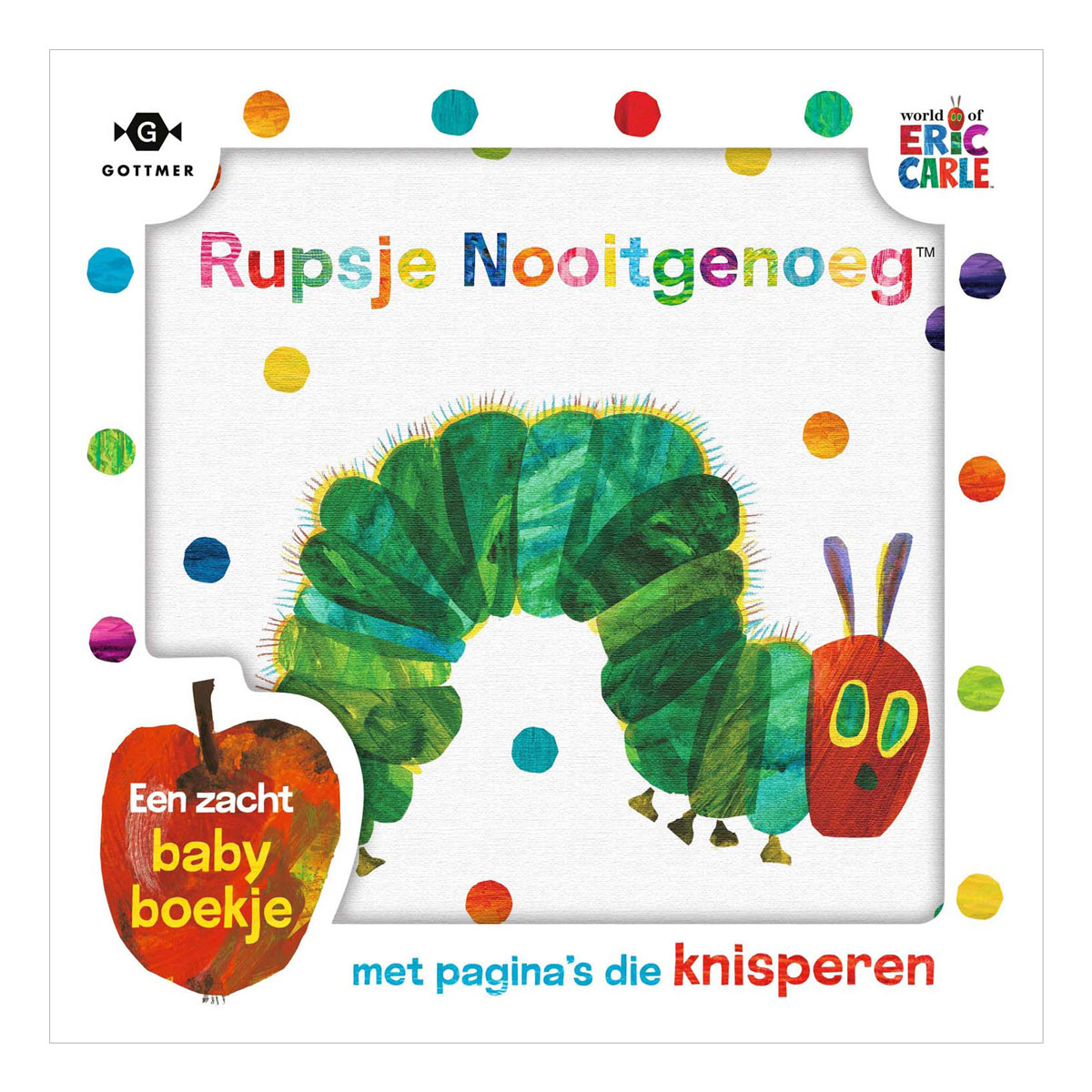 Die Rupsje Nooitgenoeg - Stoffheft