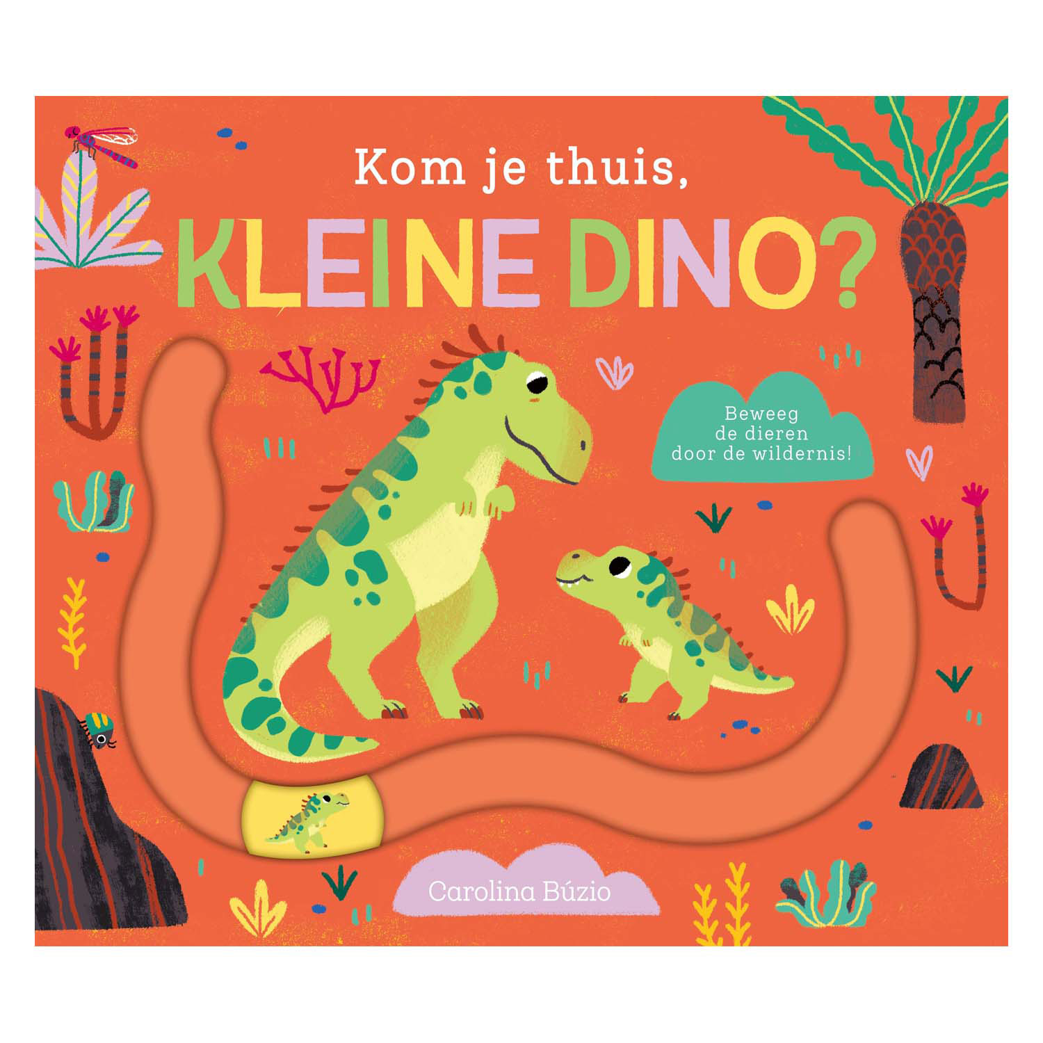 Tu rentres à la maison, petit dinosaure ?