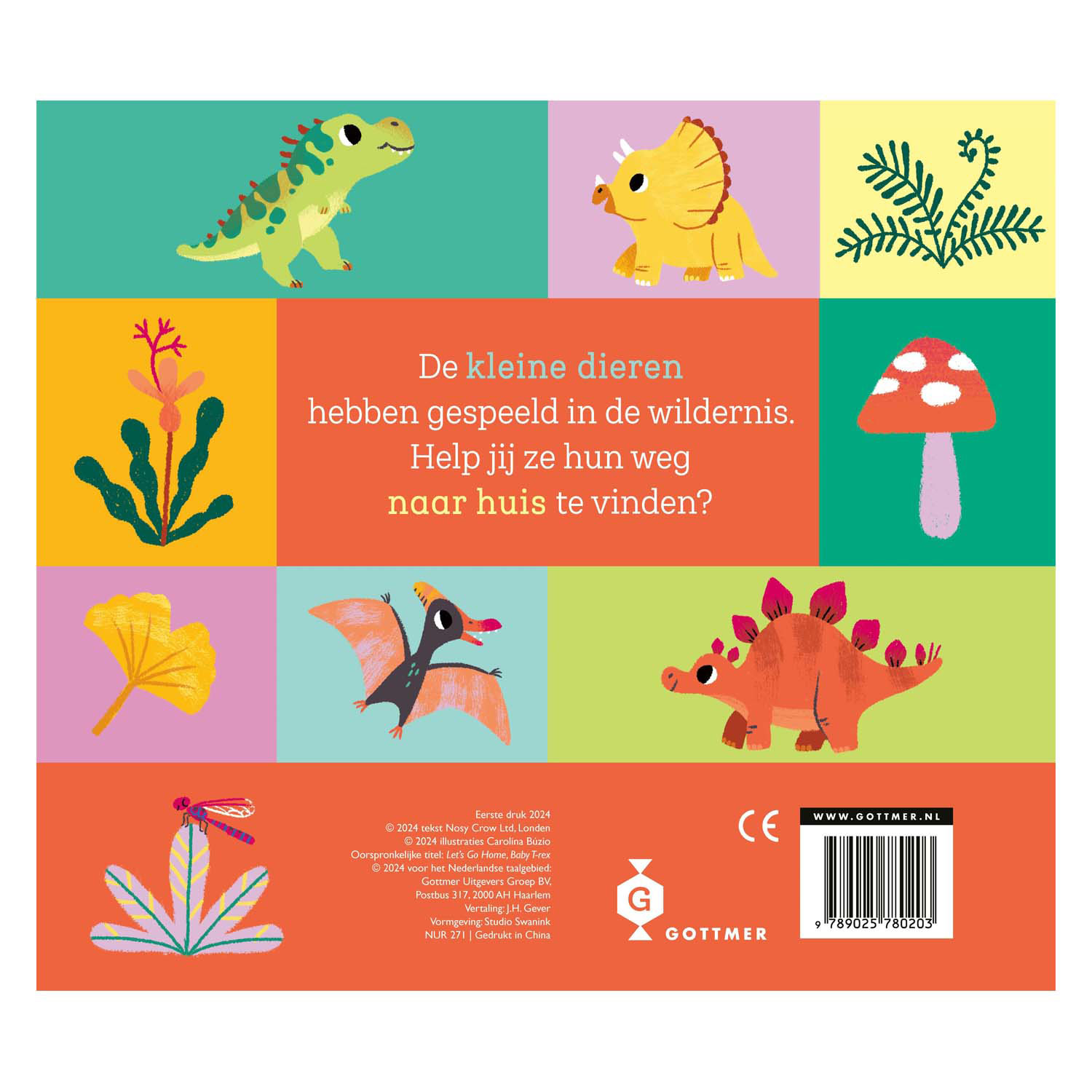 Tu rentres à la maison, petit dinosaure ?
