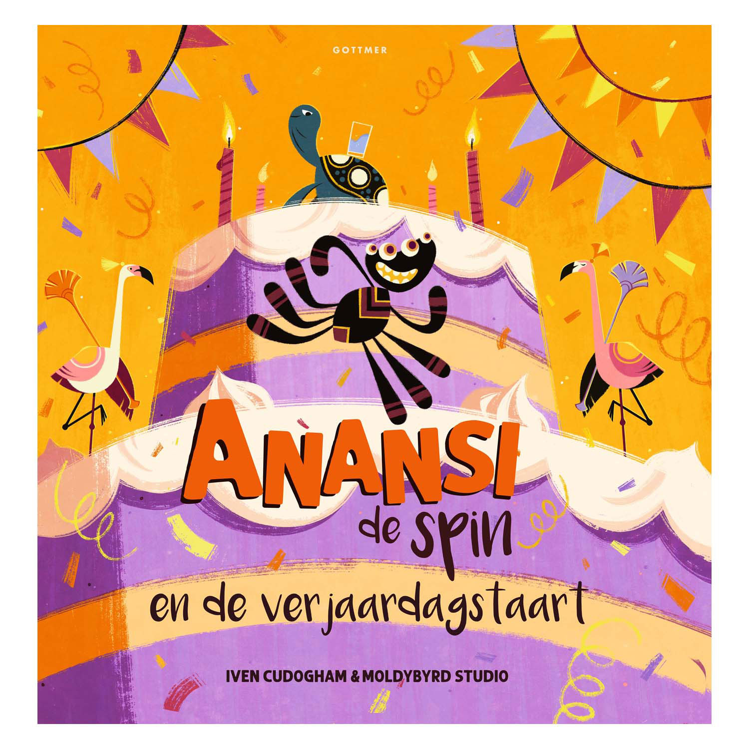 Anansi l'araignée et le gâteau d'anniversaire
