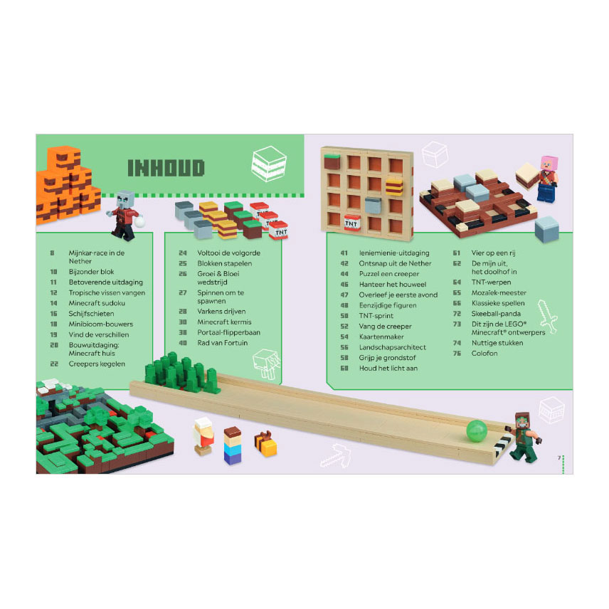 LEGO Minecraft Spielebuch