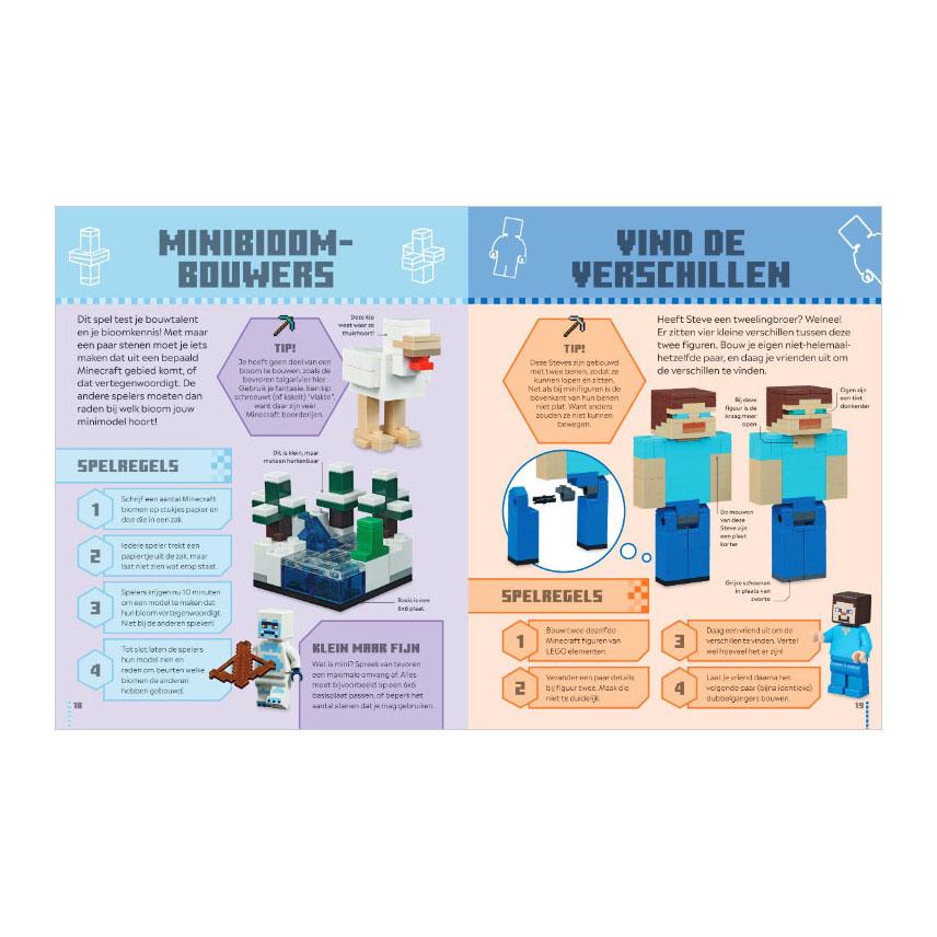 LEGO Minecraft Spielebuch