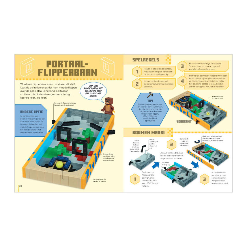 LEGO Minecraft Spielebuch