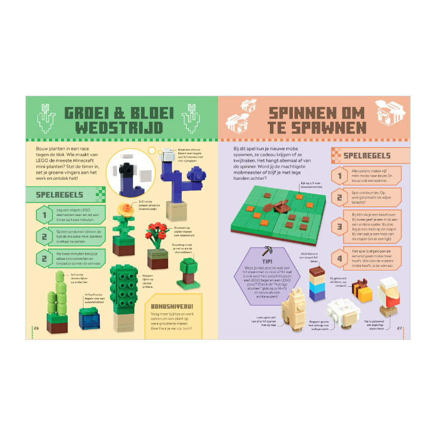 LEGO Minecraft Spielebuch