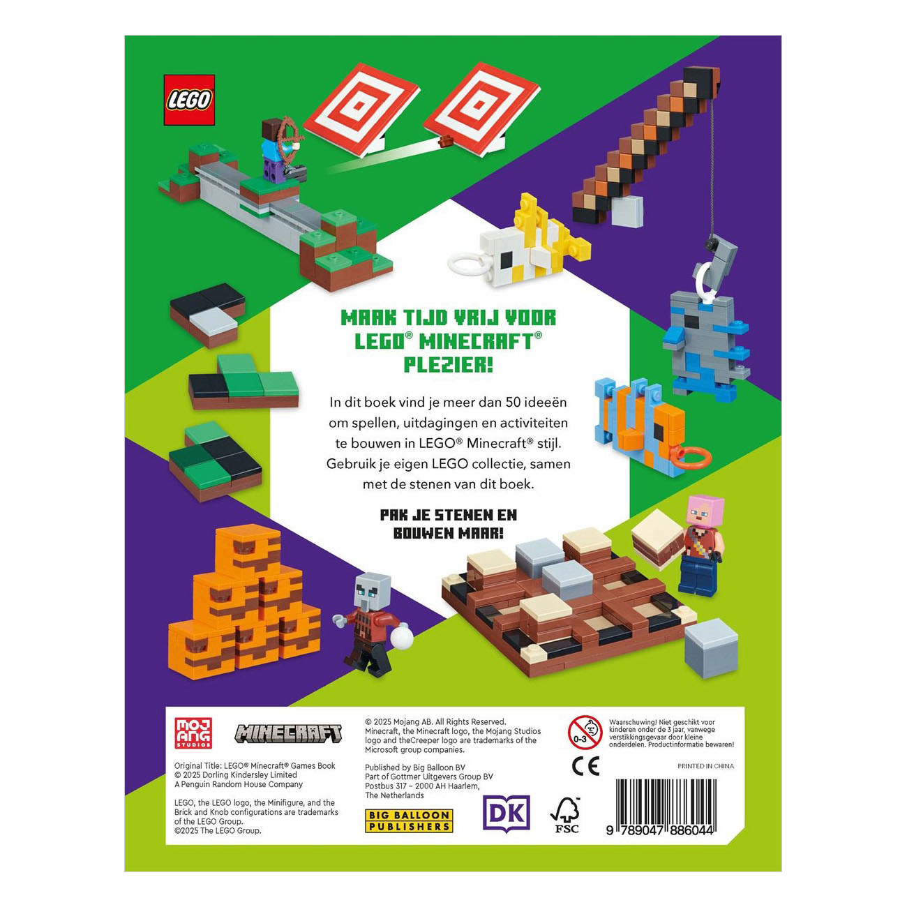LEGO Minecraft Spielebuch