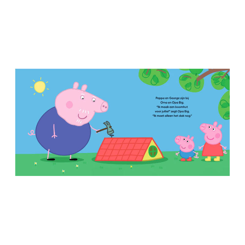 Peppa fait des bulles et Peppa et la cabane dans l'arbre