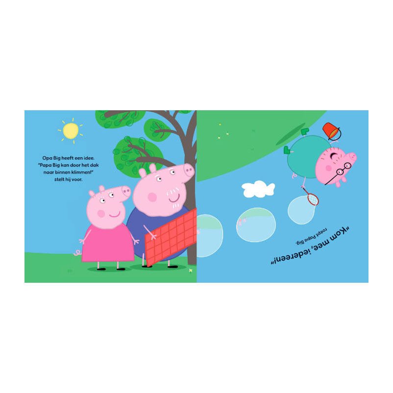 Peppa fait des bulles et Peppa et la cabane dans l'arbre