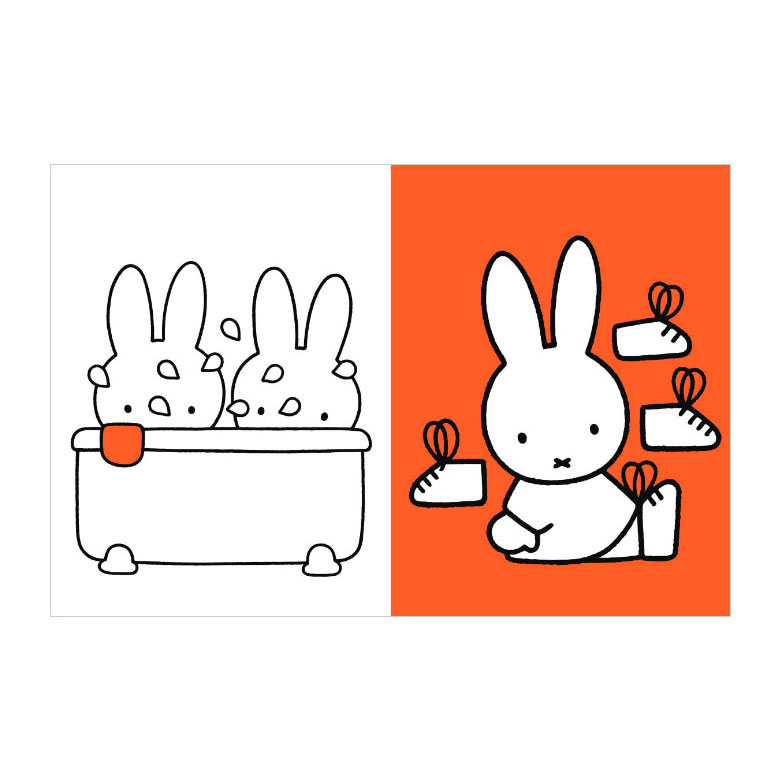 Miffy va colorier