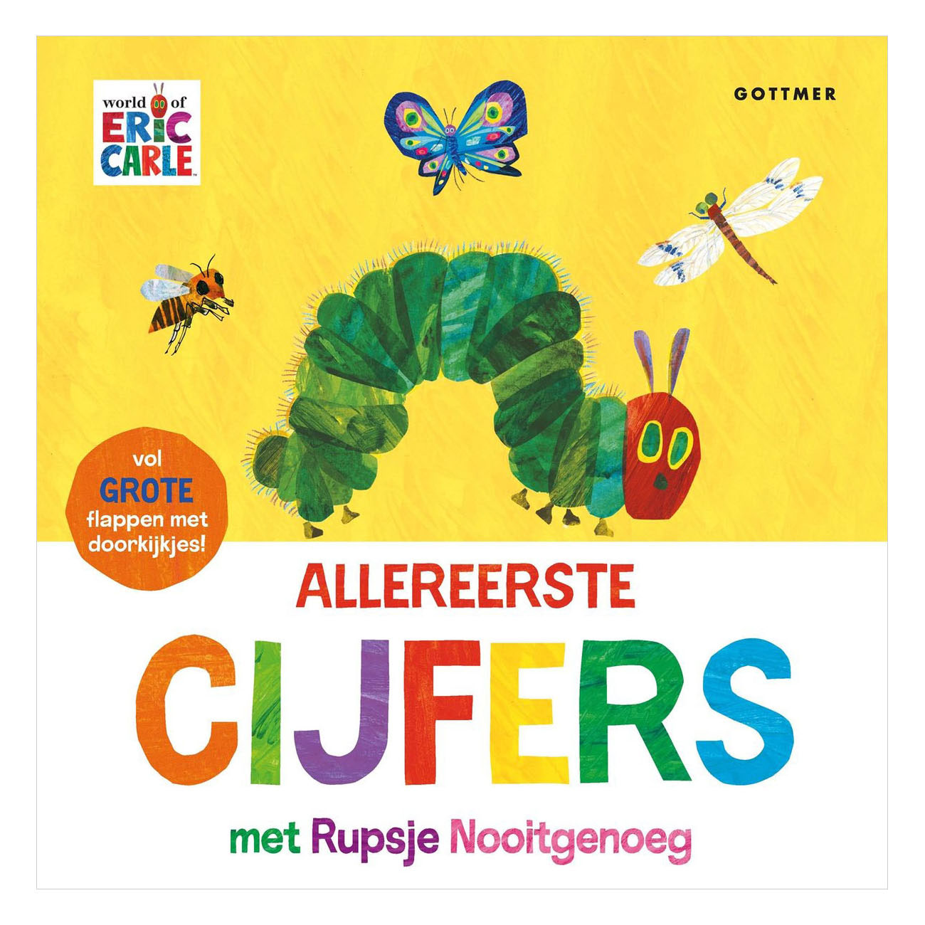 Allereerste cijfers met Rupsje Nooitgenoeg