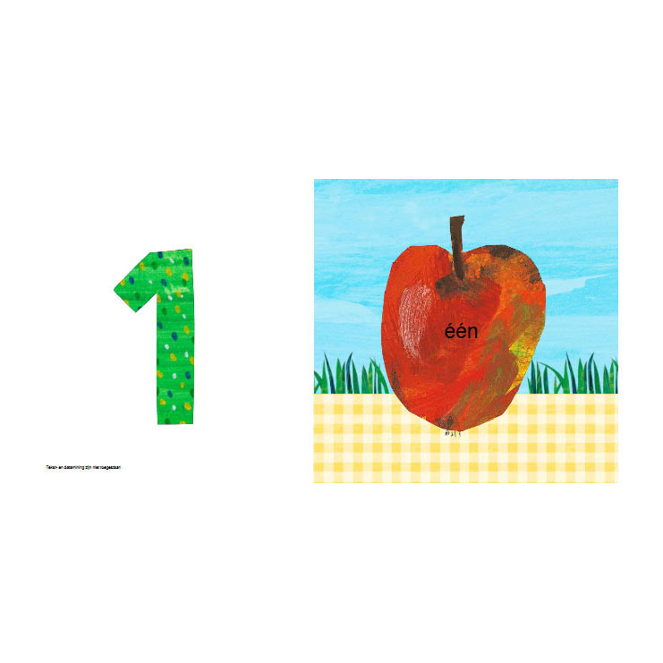 Allereerste cijfers met Rupsje Nooitgenoeg