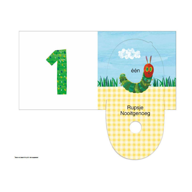 Allereerste cijfers met Rupsje Nooitgenoeg