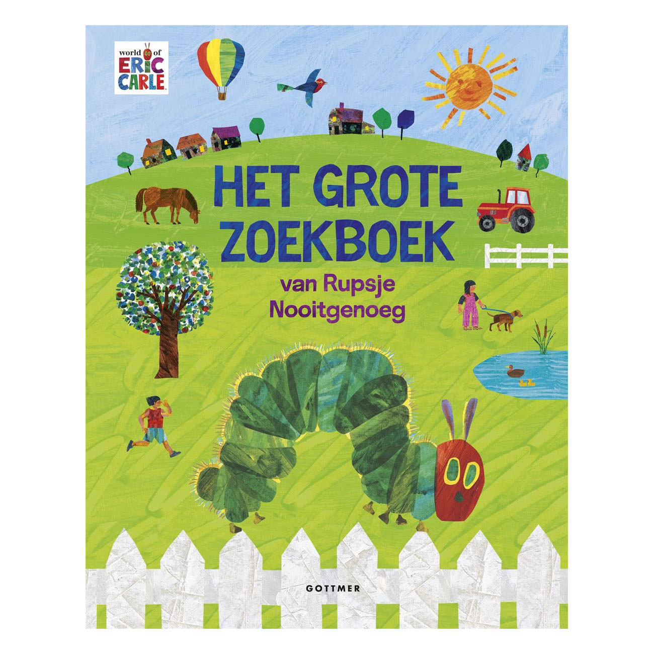Het grote zoekboek van Rupsje Nooitgenoeg