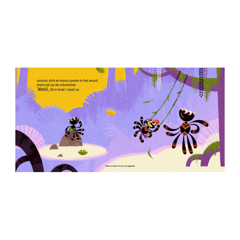 Jouer dans la forêt