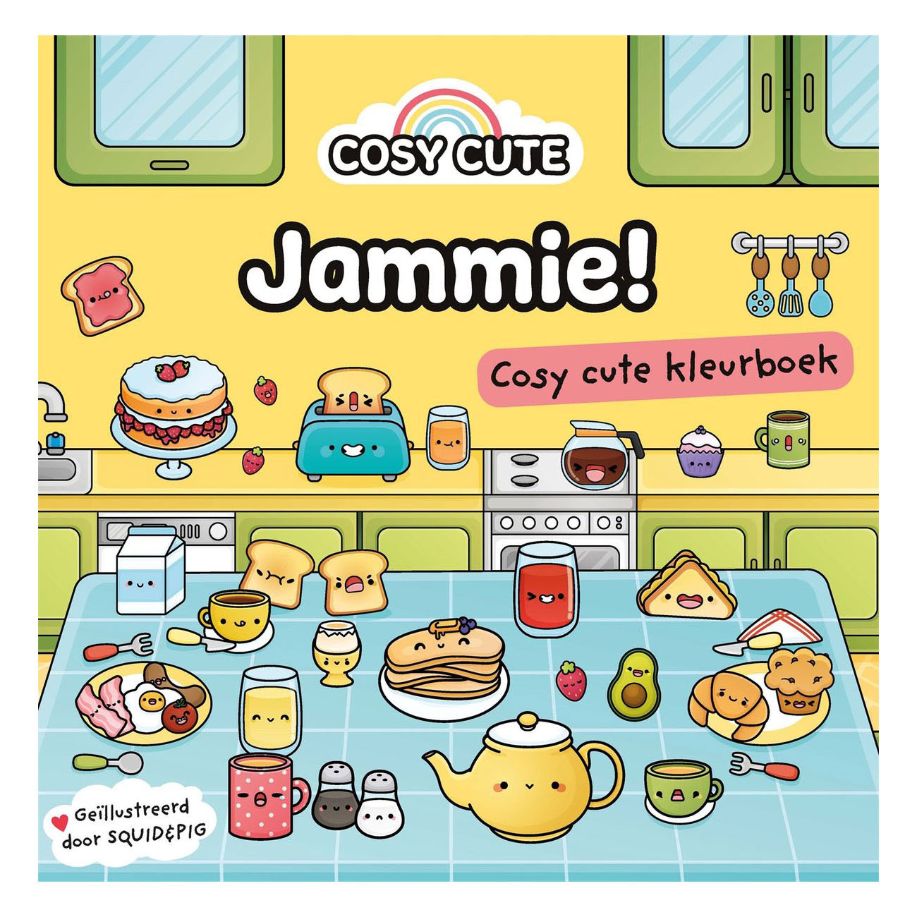 Miam ! Livre de coloriage