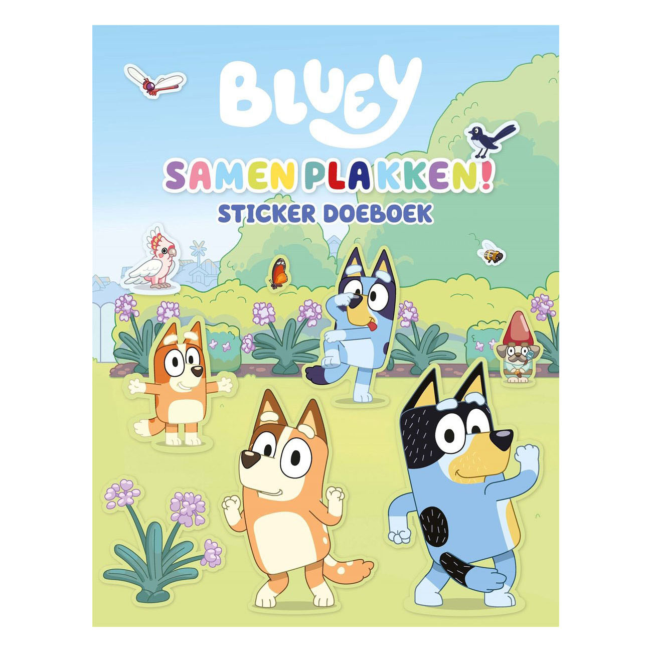 Bluey Sticker-Aktivitätsbuch zum Thema Zusammenkleben