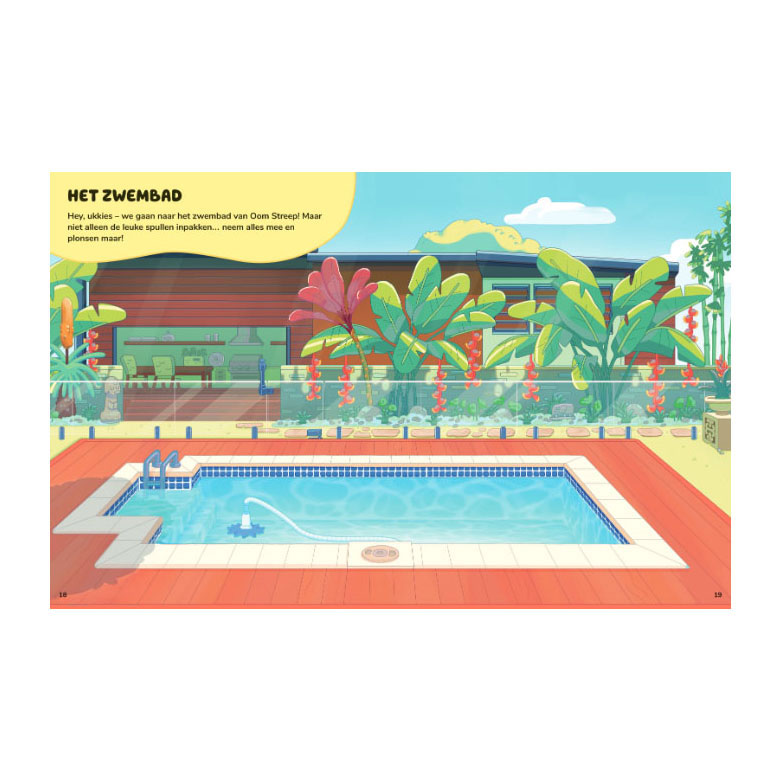 Bluey Sticker-Aktivitätsbuch zum Thema Zusammenkleben