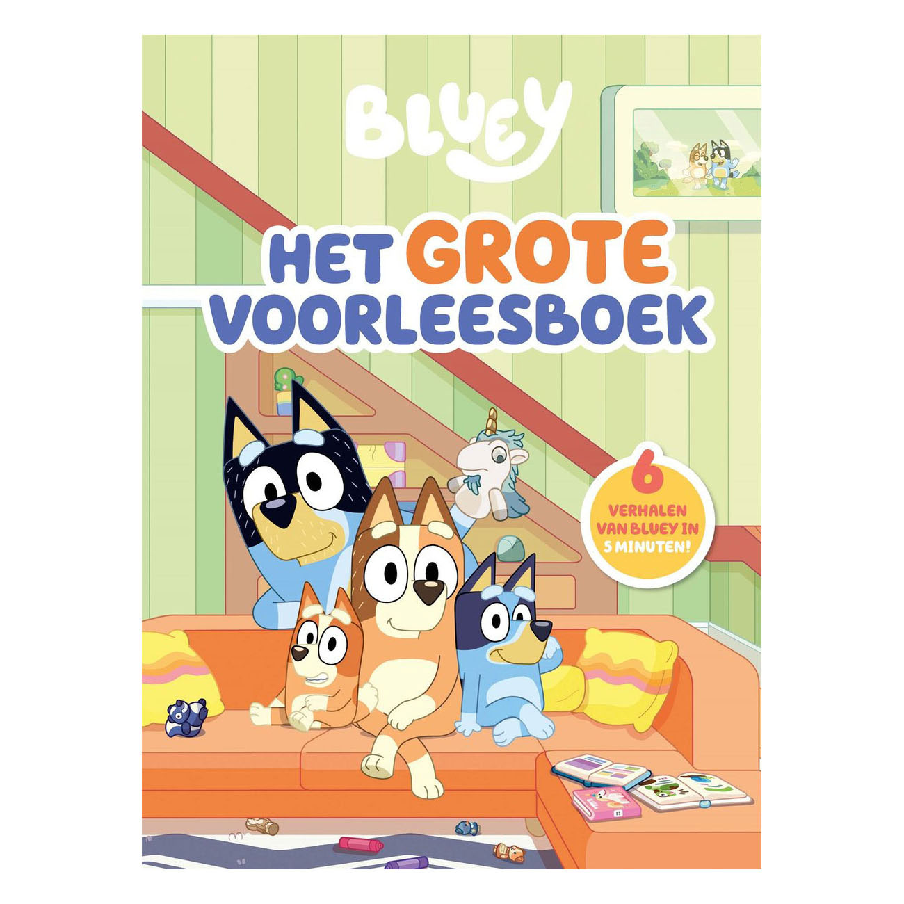 Bluey, le grand livre à lire à voix haute