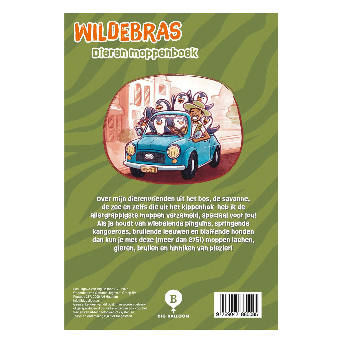livre de blagues sur les animaux Wildebras