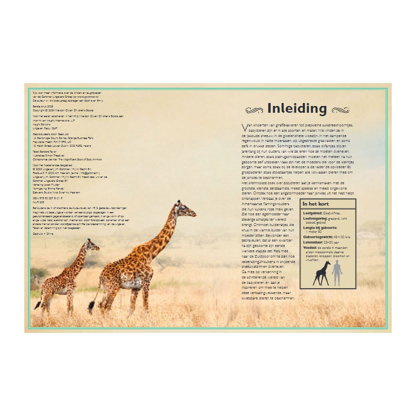 Le plus beau livre sur les bébés animaux