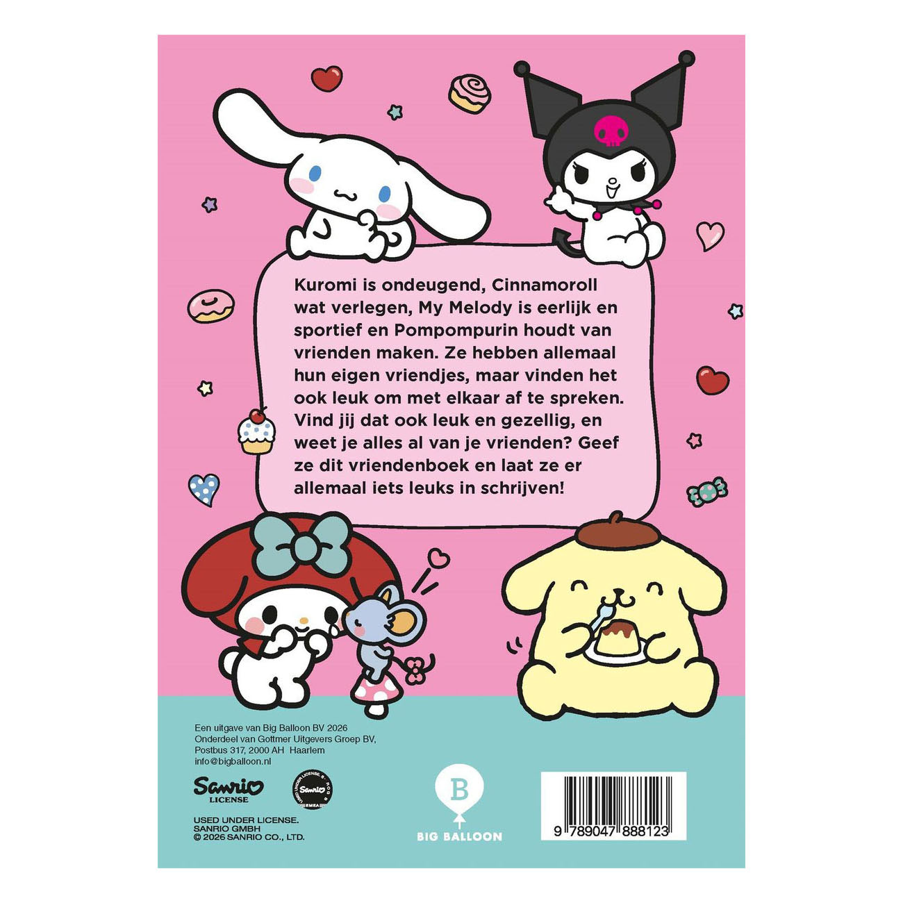 Cinnamoroll et ses amis - Le livre de l'amitié