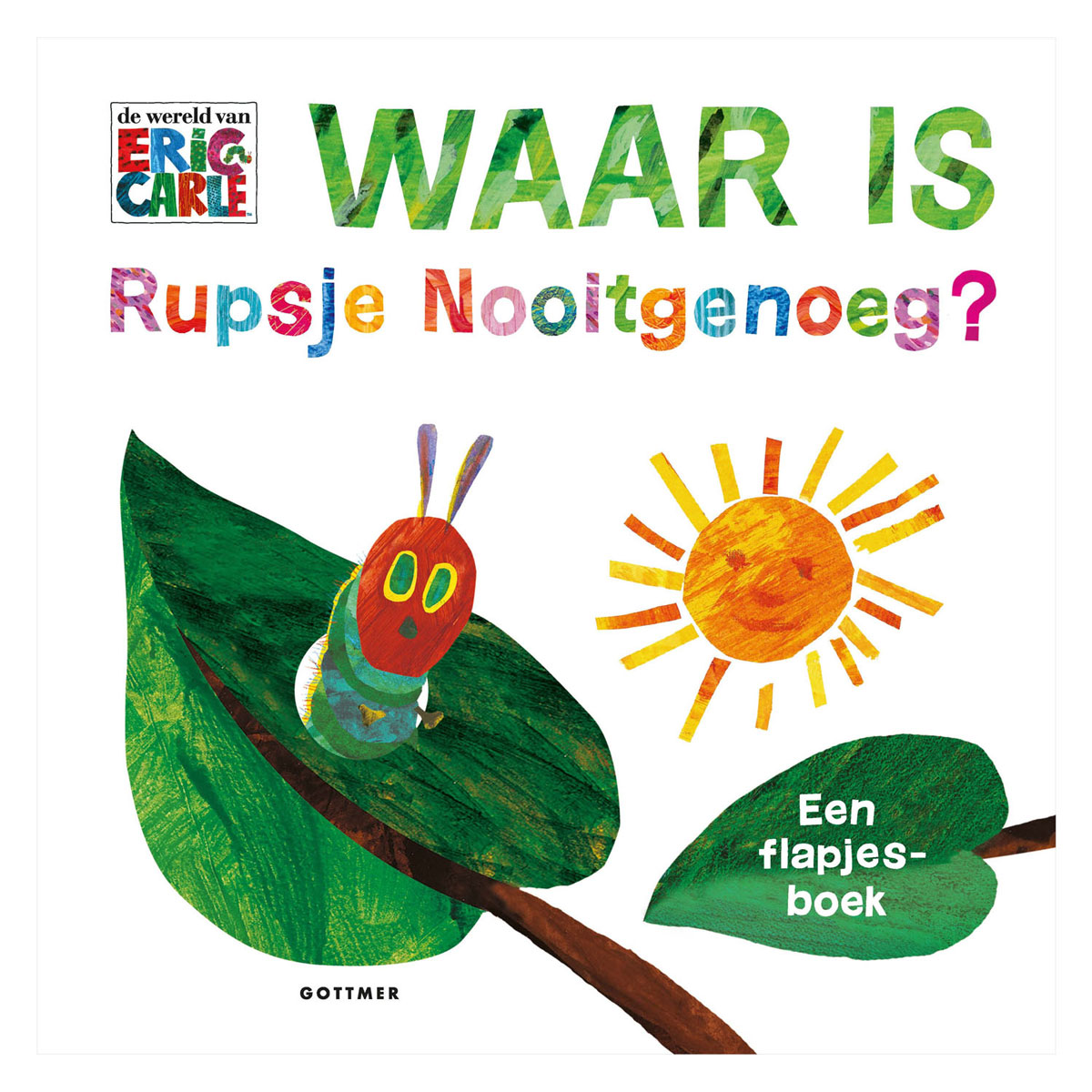 Waar is Rupsje Nooitgenoeg? - Kartonboekje