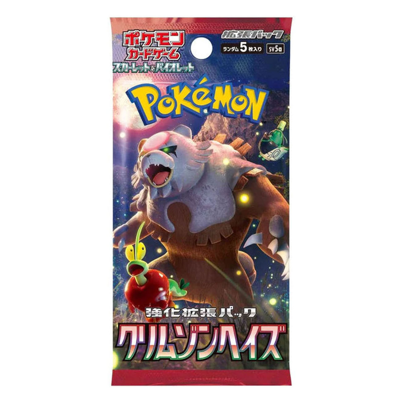 Pokémon Scarlet & Violet Boosterpack - Crimson Haze Japans