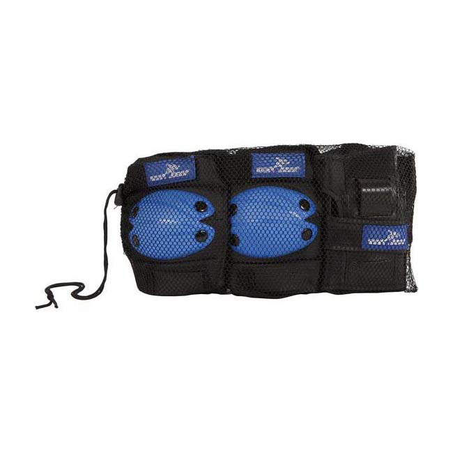 Ensemble de protection Street Rider S - Bleu, 6 pièces.