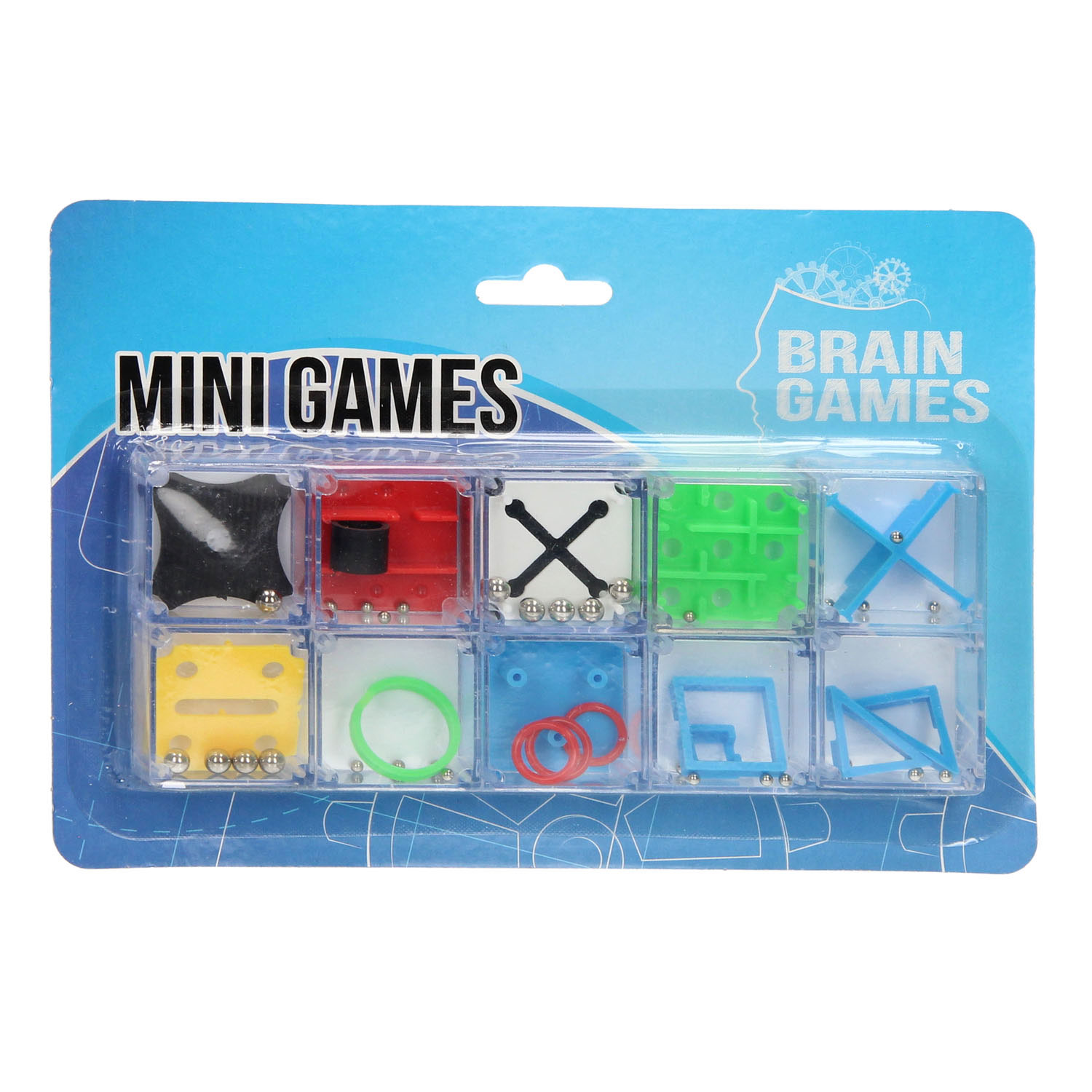 Cube de jeu de patience Brain Games, 10 pièces.