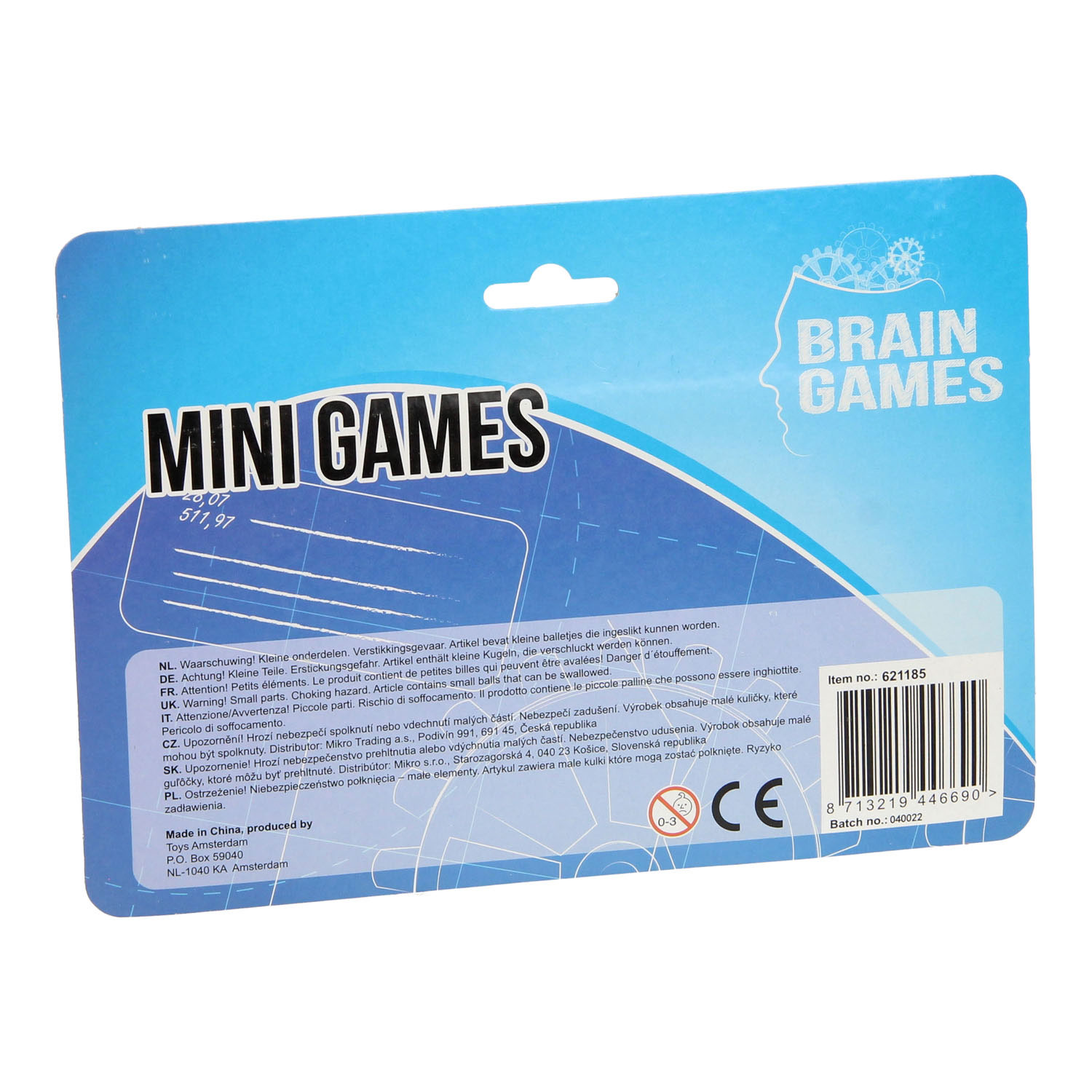Cube de jeu de patience Brain Games, 10 pièces.