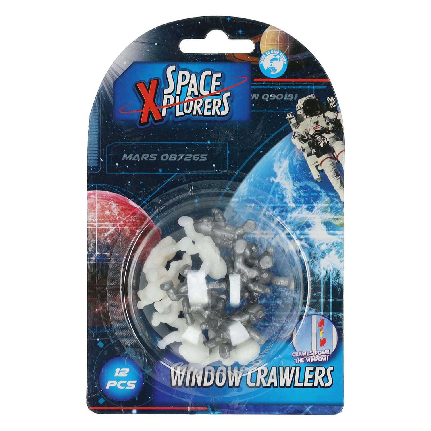 Space Xplorers Coureurs de Fenêtre Astronaute 2cm, 12pcs.