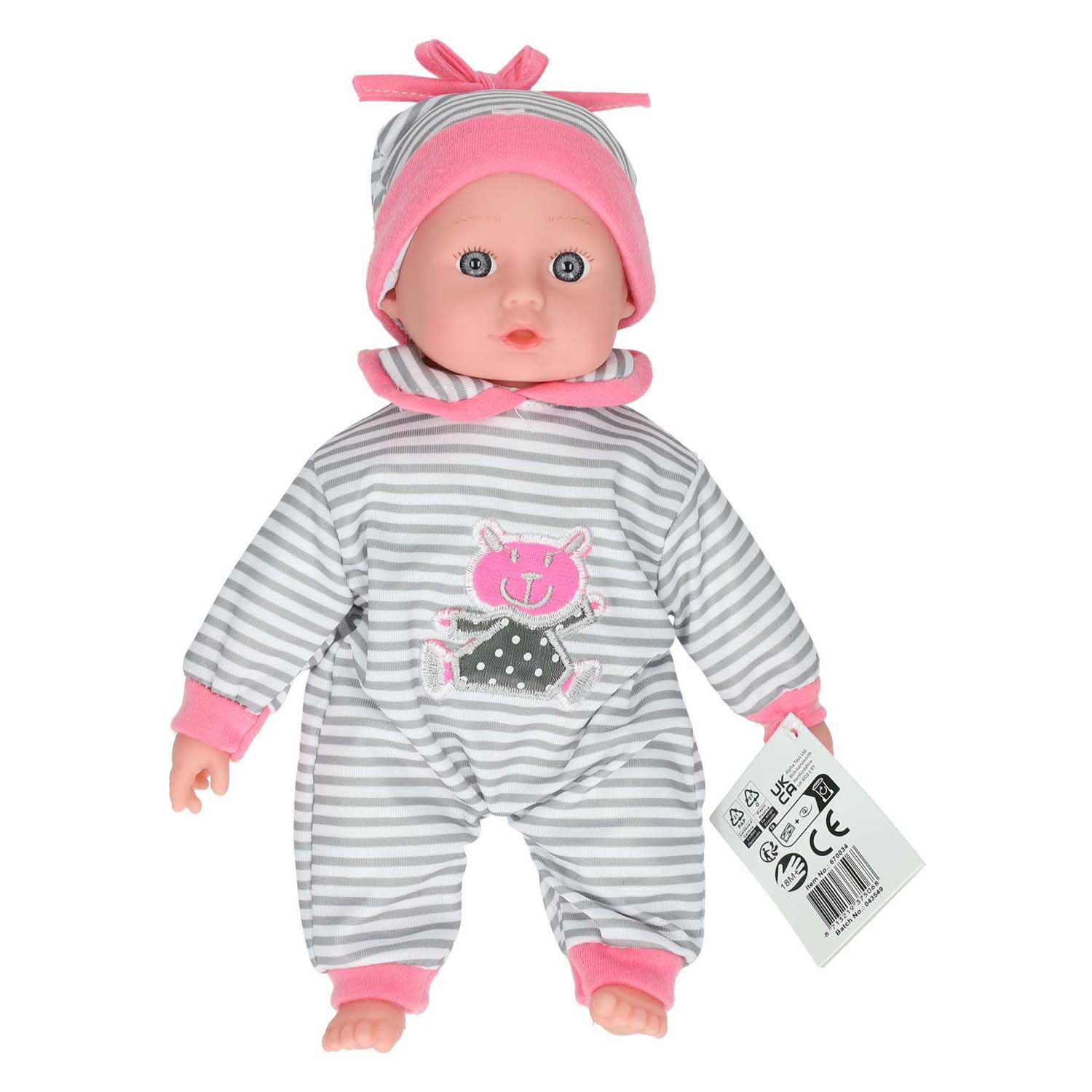 Babypuppe mit weichem Körper, 26 cm