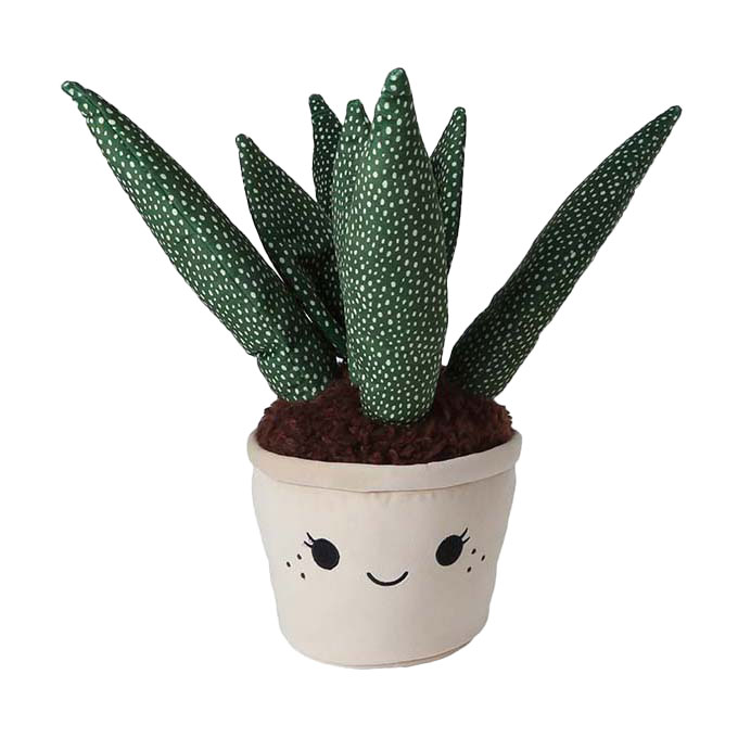 Peluche câline Take Me Home - Points végétaux d'Aloe Vera, 45 cm