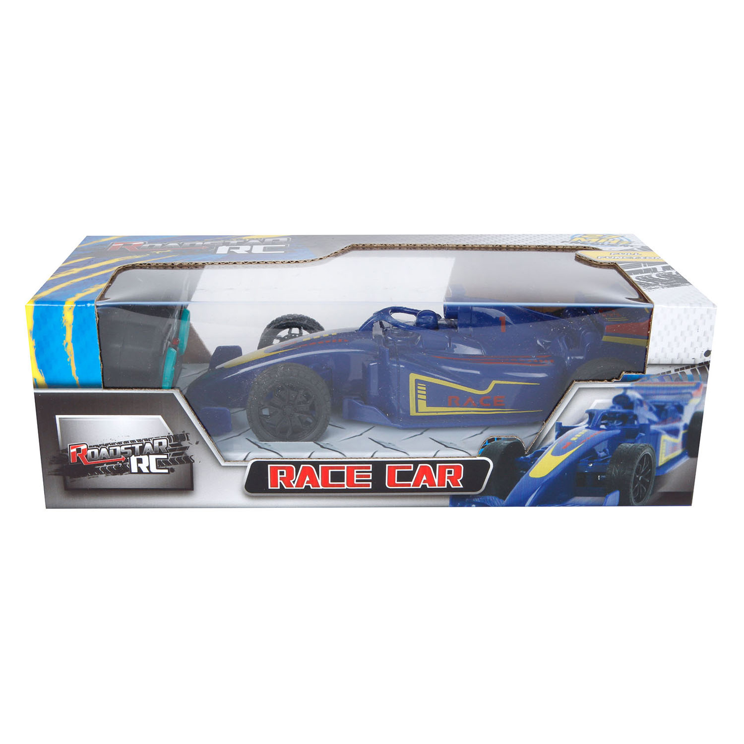 Voiture de course de formule contrôlable Roadstar RC 27 MHz, 19,5 cm