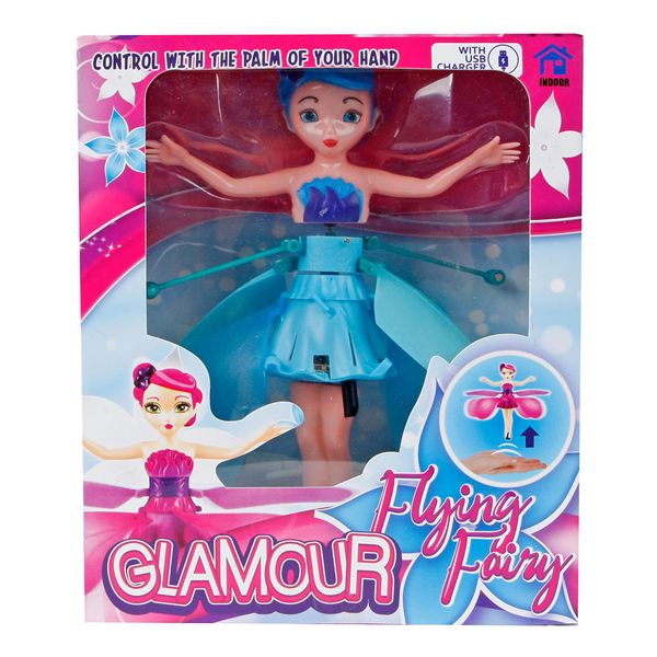 Glamour Vliegende Fee, 16,5cm