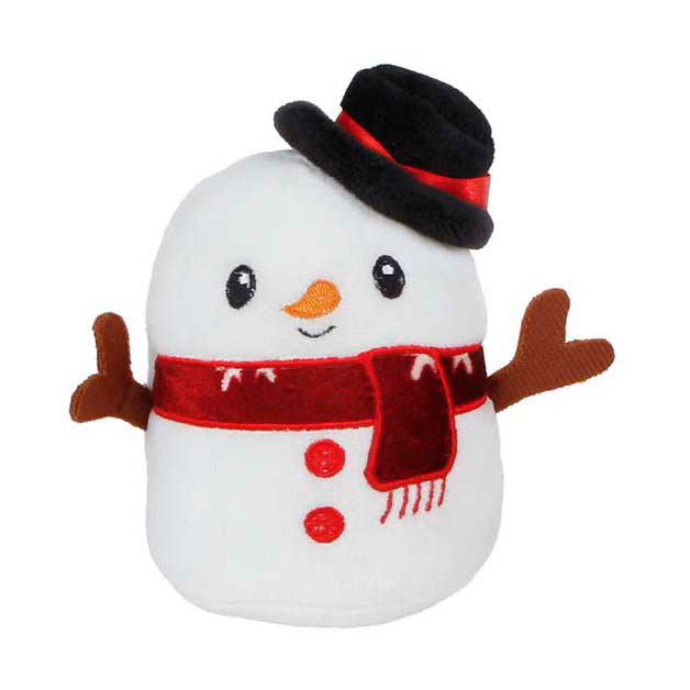 Peluche d'hiver en peluche Take Me Home - Bonhomme de neige