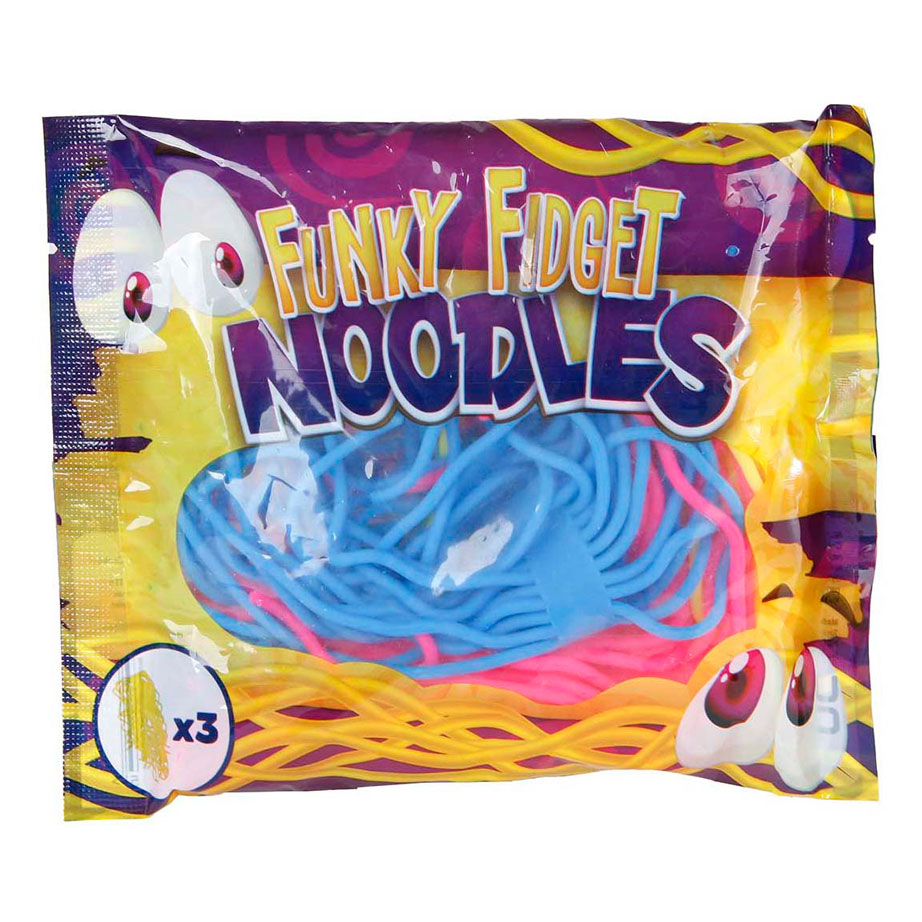 Stretchy Noodles Fidget, 3St.