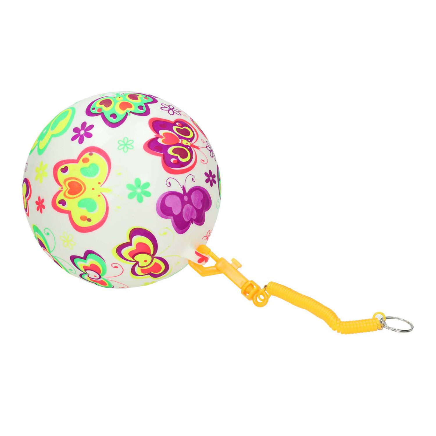 Balle Gametime avec papillons sur ficelle, 21 cm