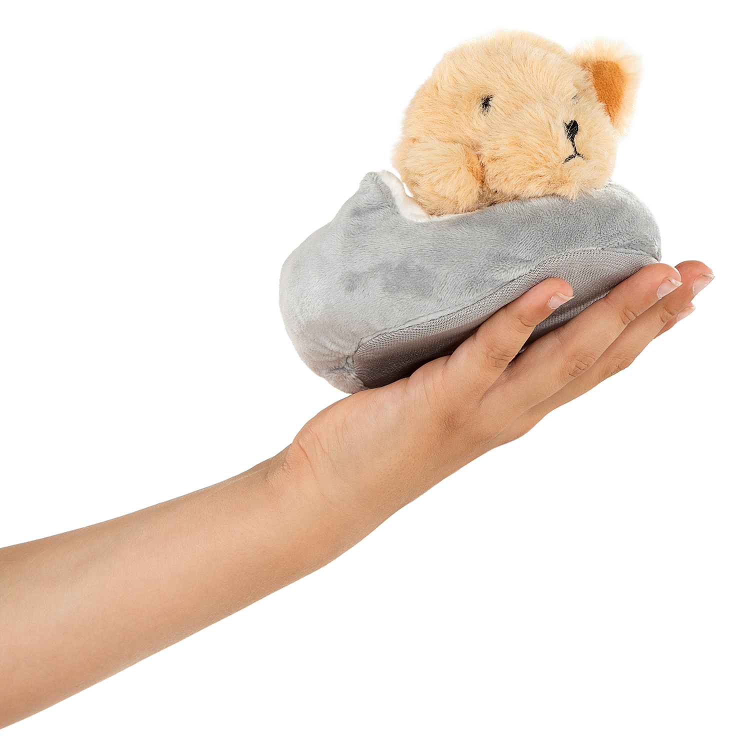 Take Me Home Knuffel Pluche - Hond of Poes in Mand, 12cm