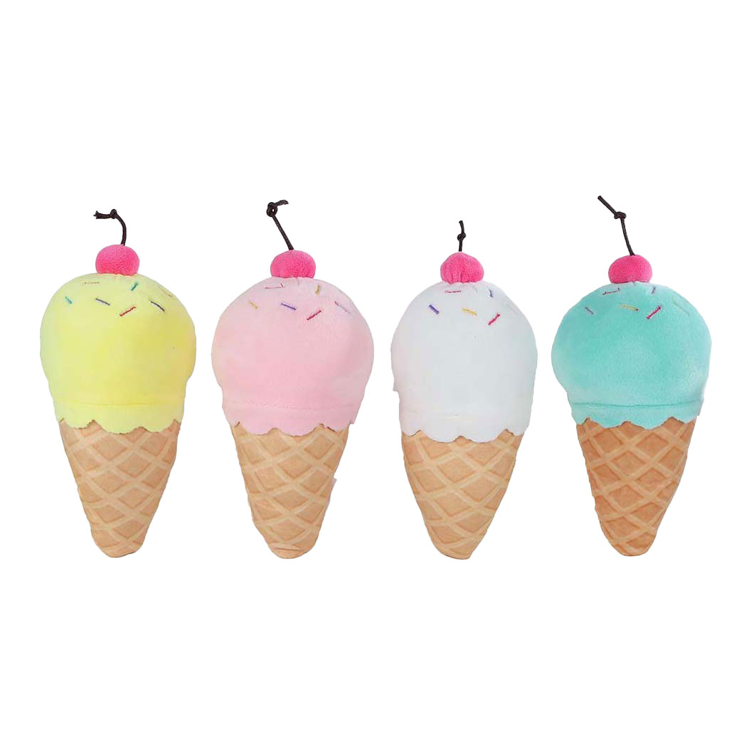 Flauschiges Eiscreme- Plüschtier , 16 cm