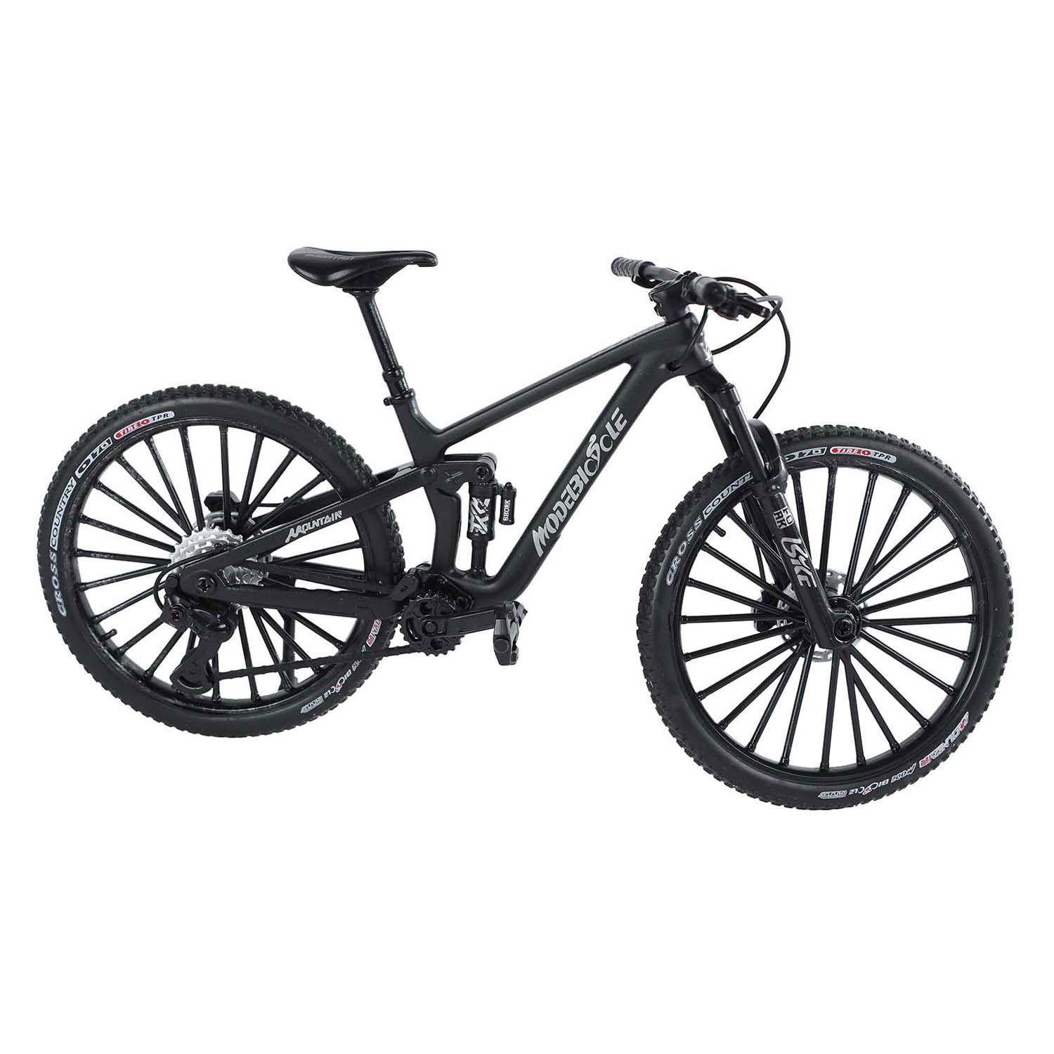 Moutain Bike Die-cast Kleur, 20,5cm