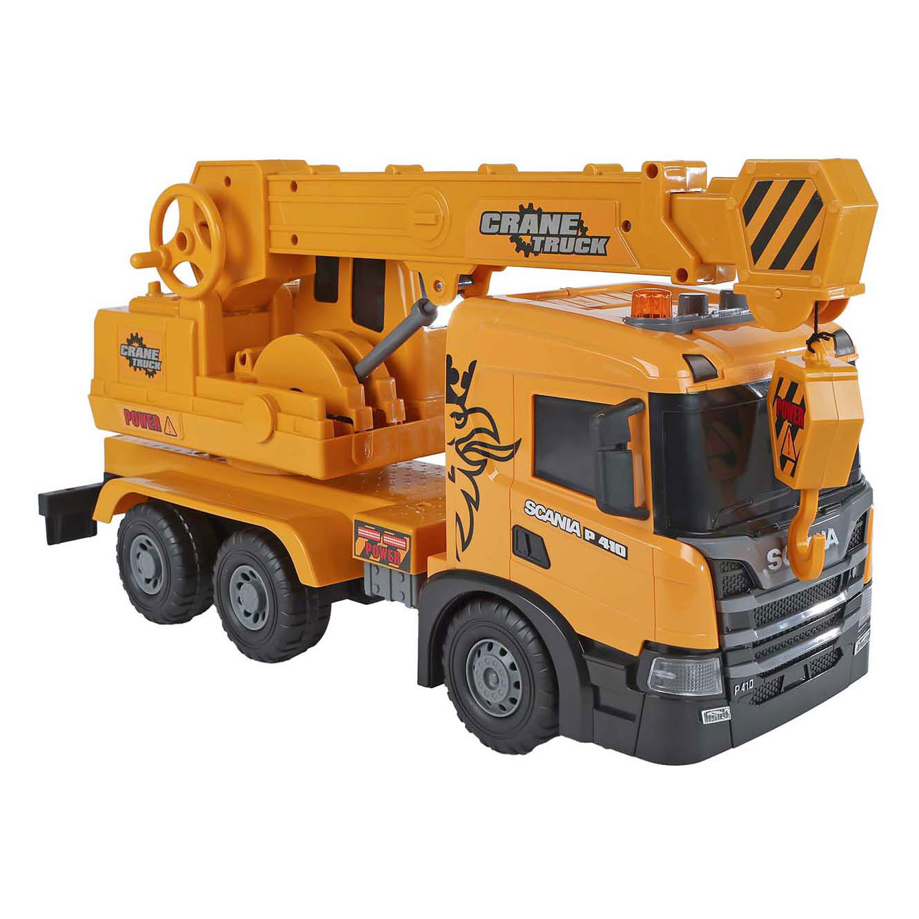 2- Play à Scania Truck Crane Friction avec lumière et son