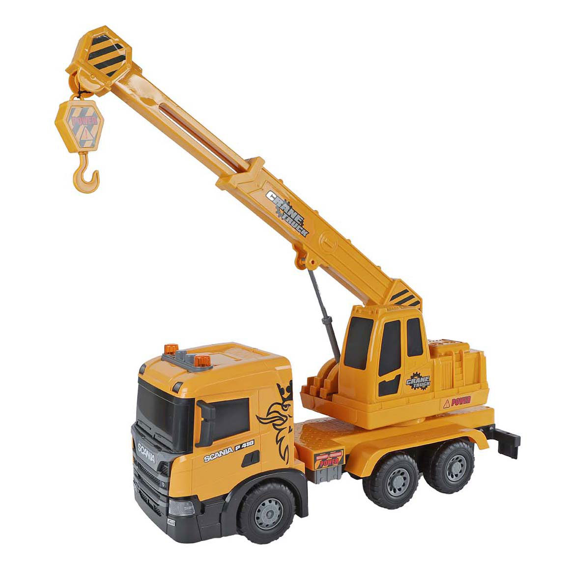 2- Play à Scania Truck Crane Friction avec lumière et son